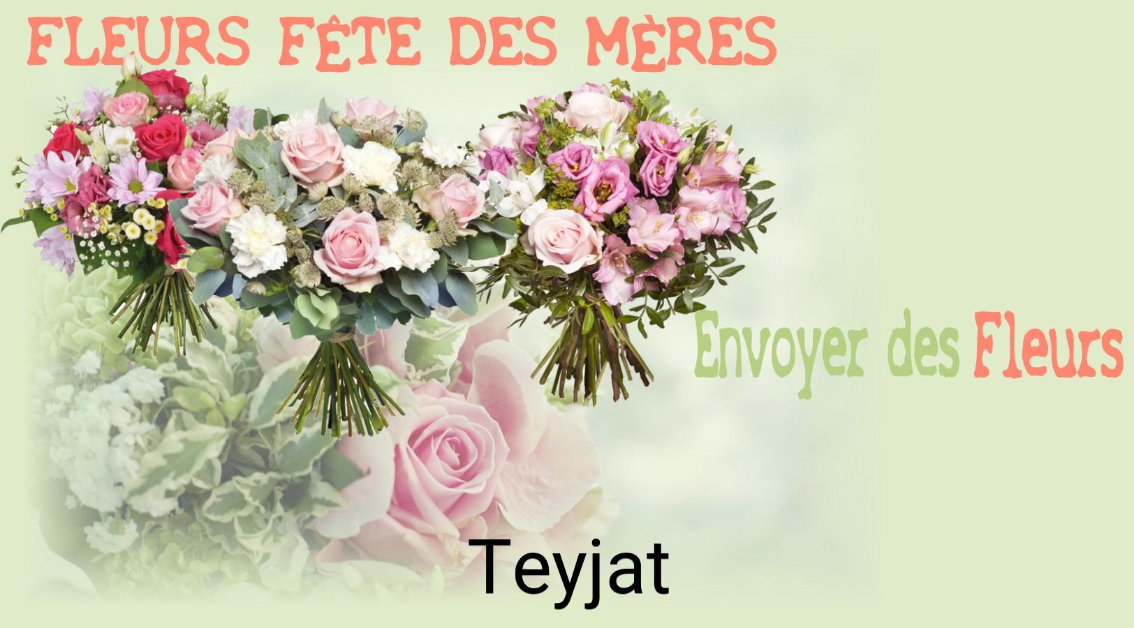 Bouquet de Fête des Mères livré à Teyjat